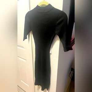 Mock neck Sweaterdress